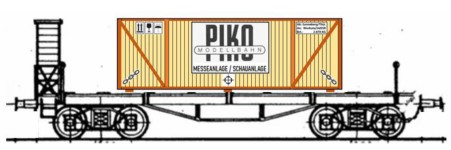 Loewe 2484 - TT - Überseekiste PIKO, Ep. III-IV, 65 mm